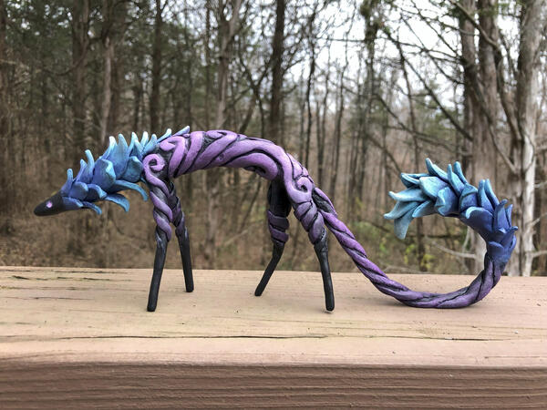 Purple Dog - (View 2) Dec. 2023