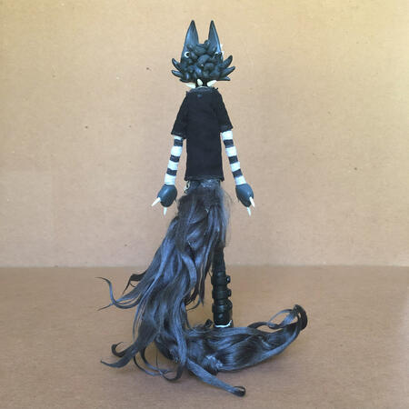 Goth Cat - (View 2) Jun. 2024